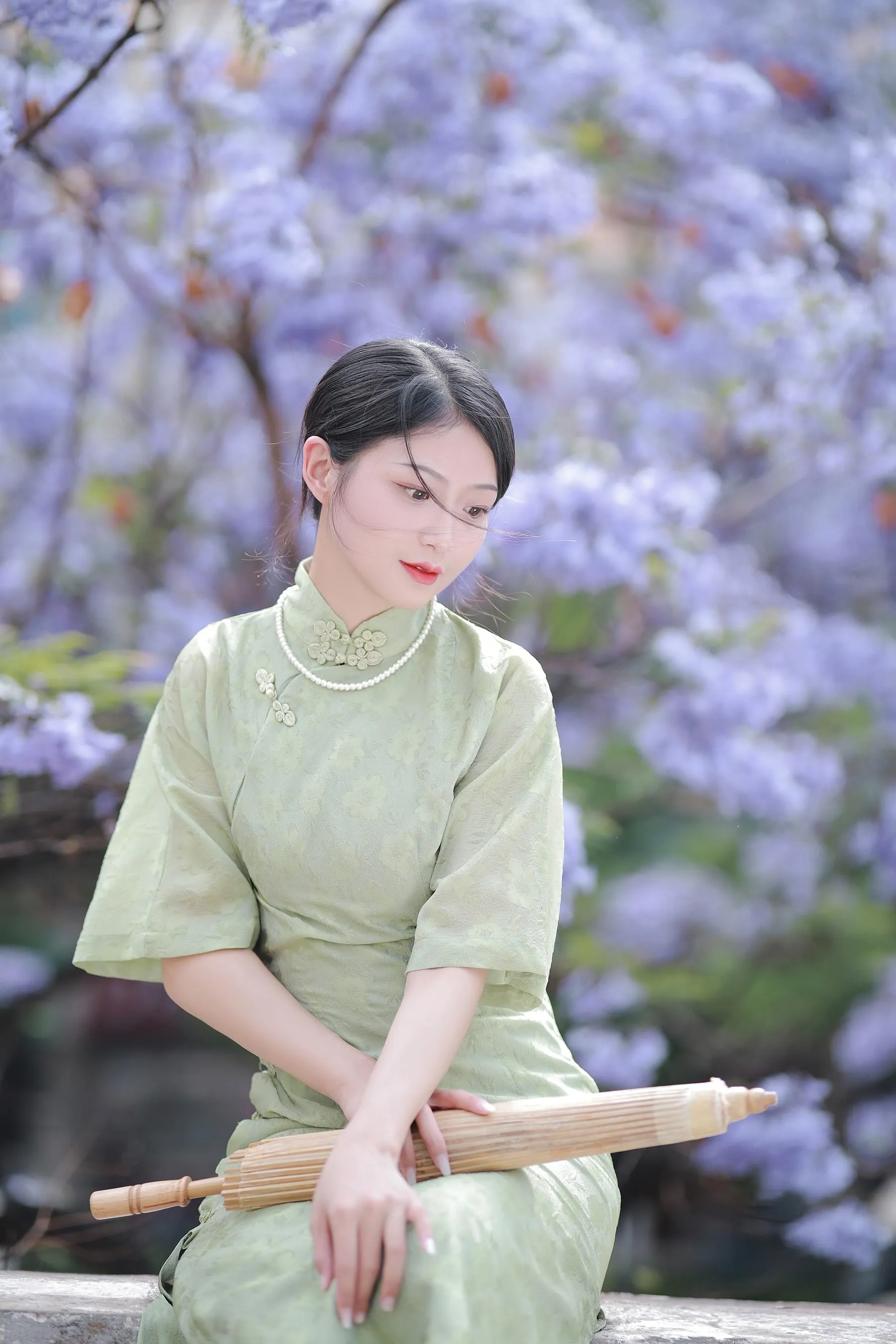 [艺图语] 2022.06.20 蓝花楹 nya酱的铃铛铛 [24P]插图4